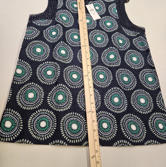 NWT Ann Taylor Petite Women's Blue Floral Lace Sleeveless Top ~ Size XS $45 RET - Picture 6 of 6